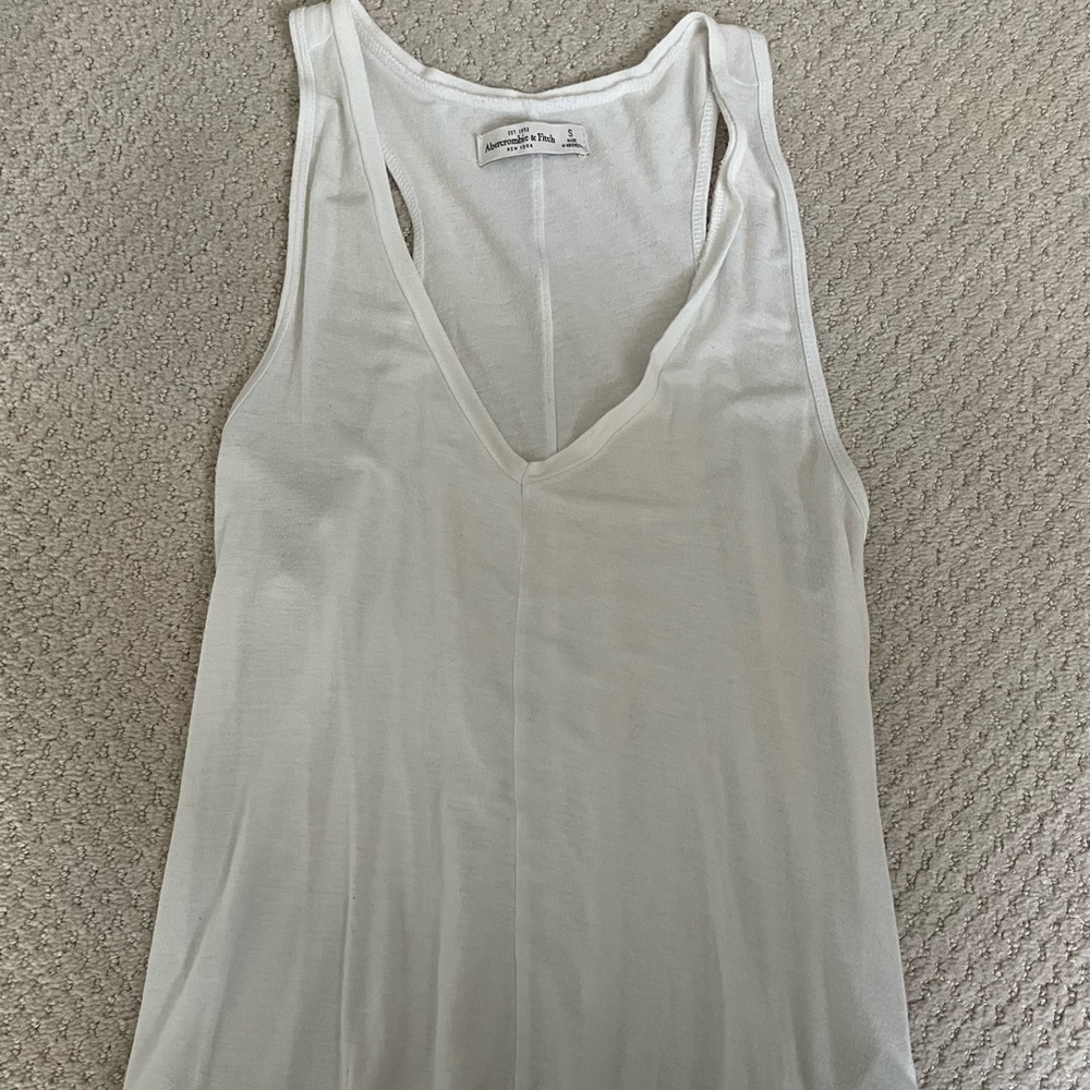 Abercrombie & Fitch White Tank top